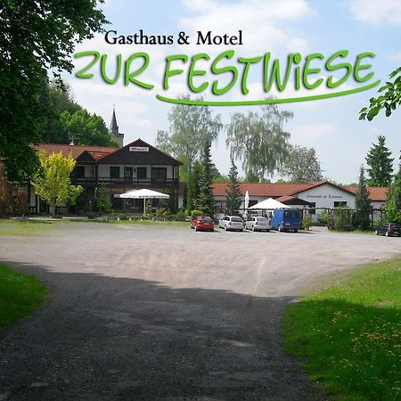 Motel Zur Festwiese Gierstädt Εξωτερικό φωτογραφία