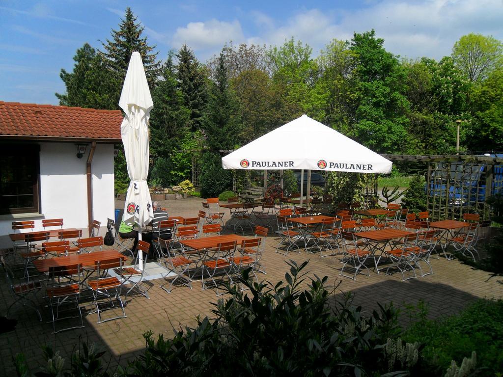 Motel Zur Festwiese Gierstädt Εξωτερικό φωτογραφία